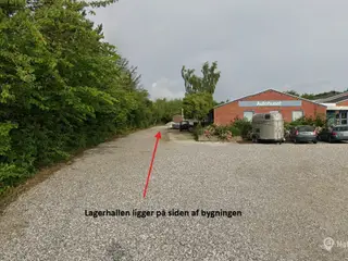 Produktion/lagerlokale til leje på Rønhøjvej 15, Østjylland.