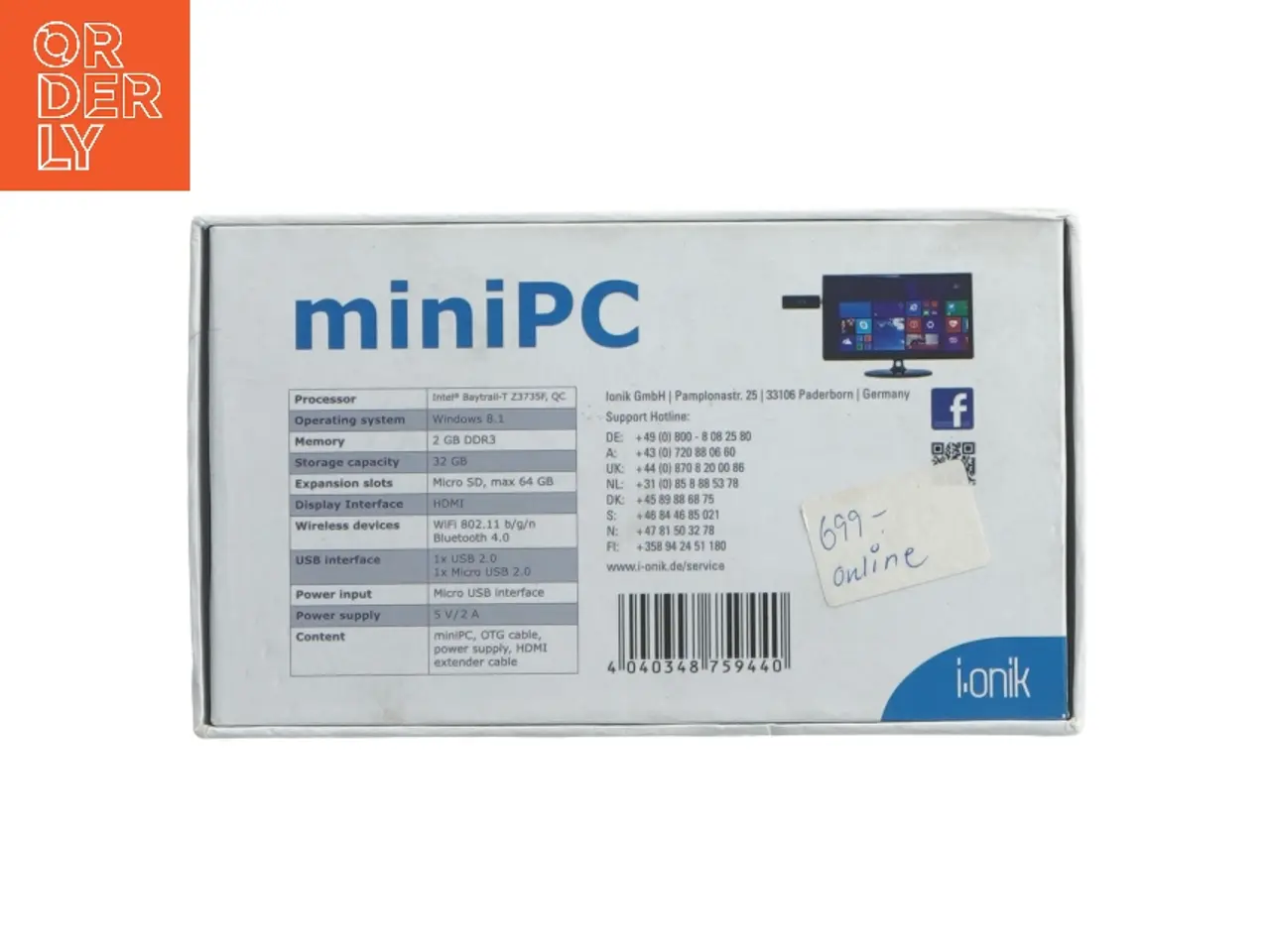 Billede 4 - Mini PC i.onik med Intel processor fra i.onik (str. 11,5 cm)