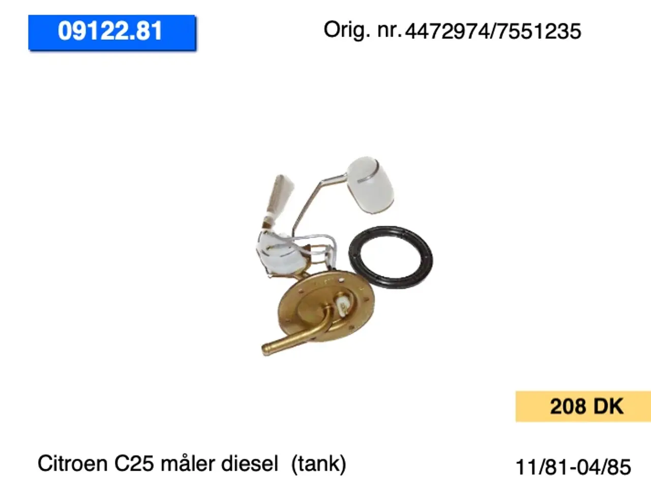 Billede 3 - Citroen tanke