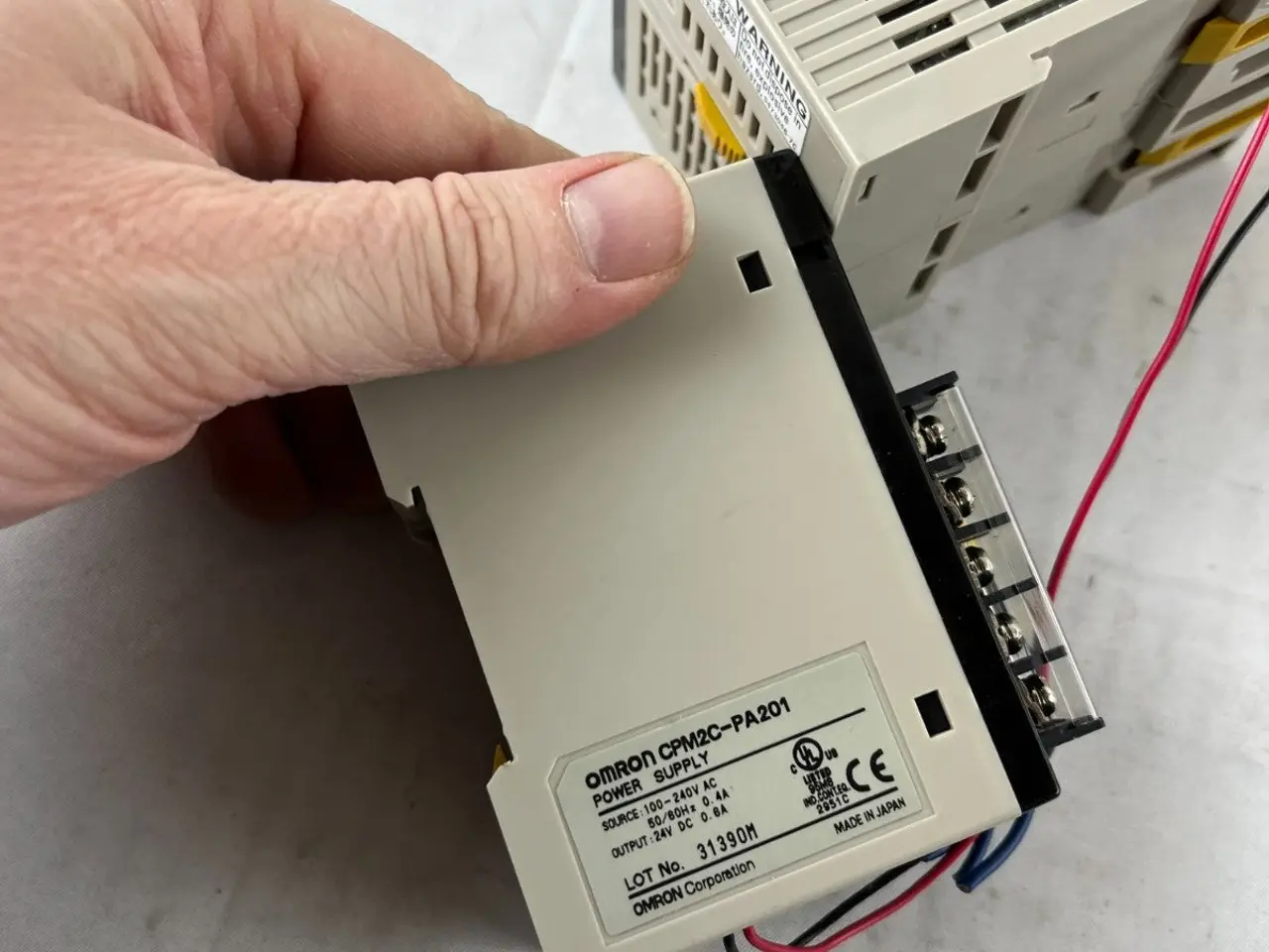 Billede 7 - Omron CPM2C PLC System CPM2C-20CDR-D CPU med I/O