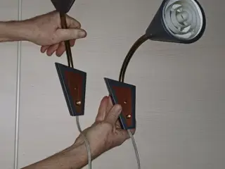 Retro væglamper