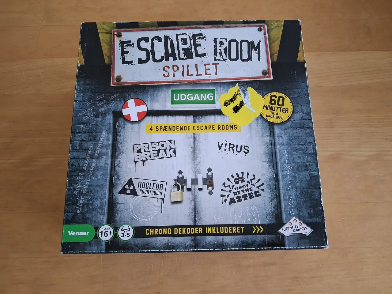 Billede 1 - Escape Room spillet