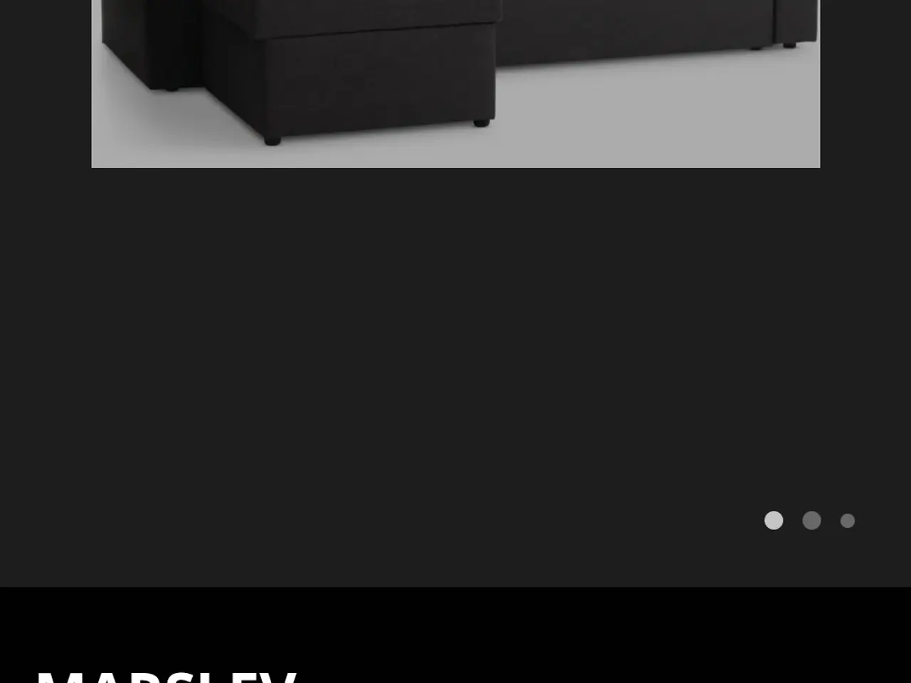 Billede 4 - Sovesofa m chaiselong 