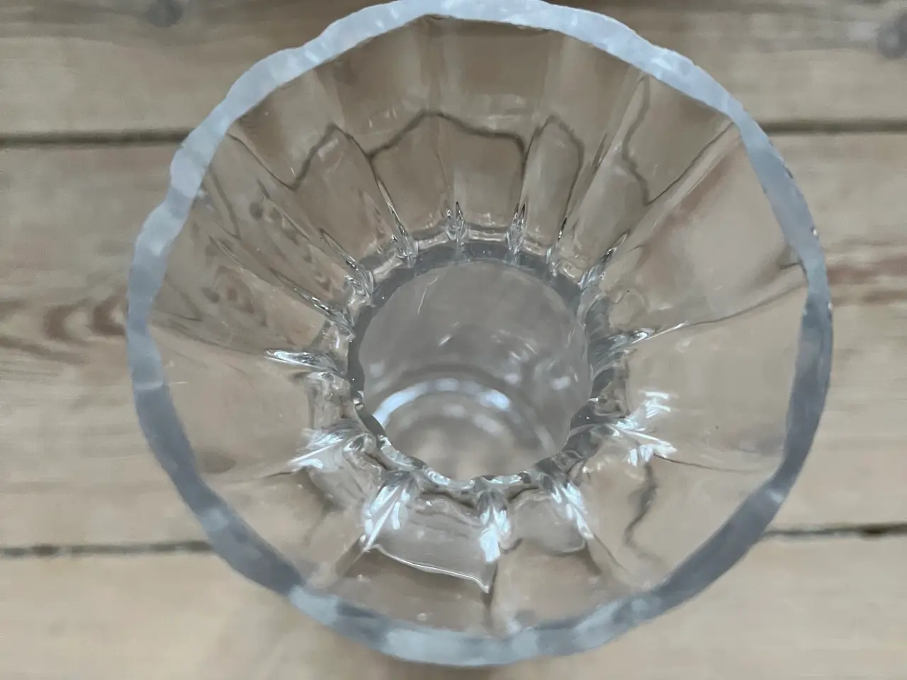Billede 3 - Hyacintglas med optiske striber holmegaard