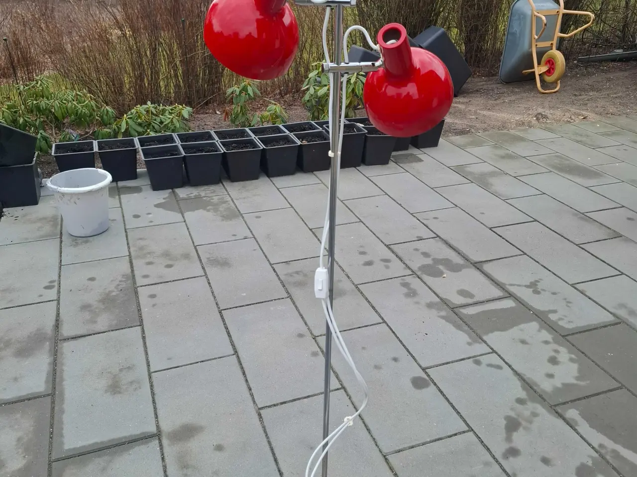 Billede 1 - Retro gulvlampe sælges.