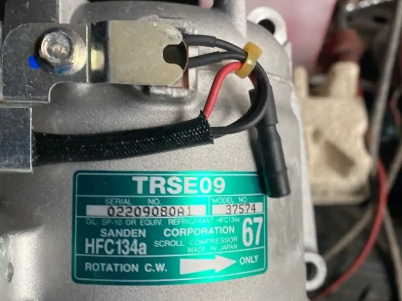 Billede 3 - Compressor til Honda