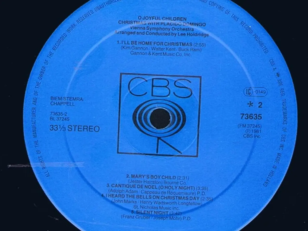 Billede 3 - JULE ALBUMMER fra Presley, Domingo, Crosby, Zamfir