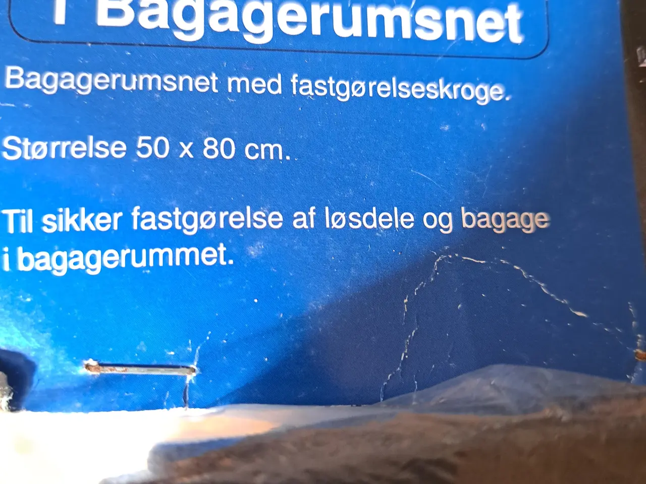 Billede 1 - Bagagerums net