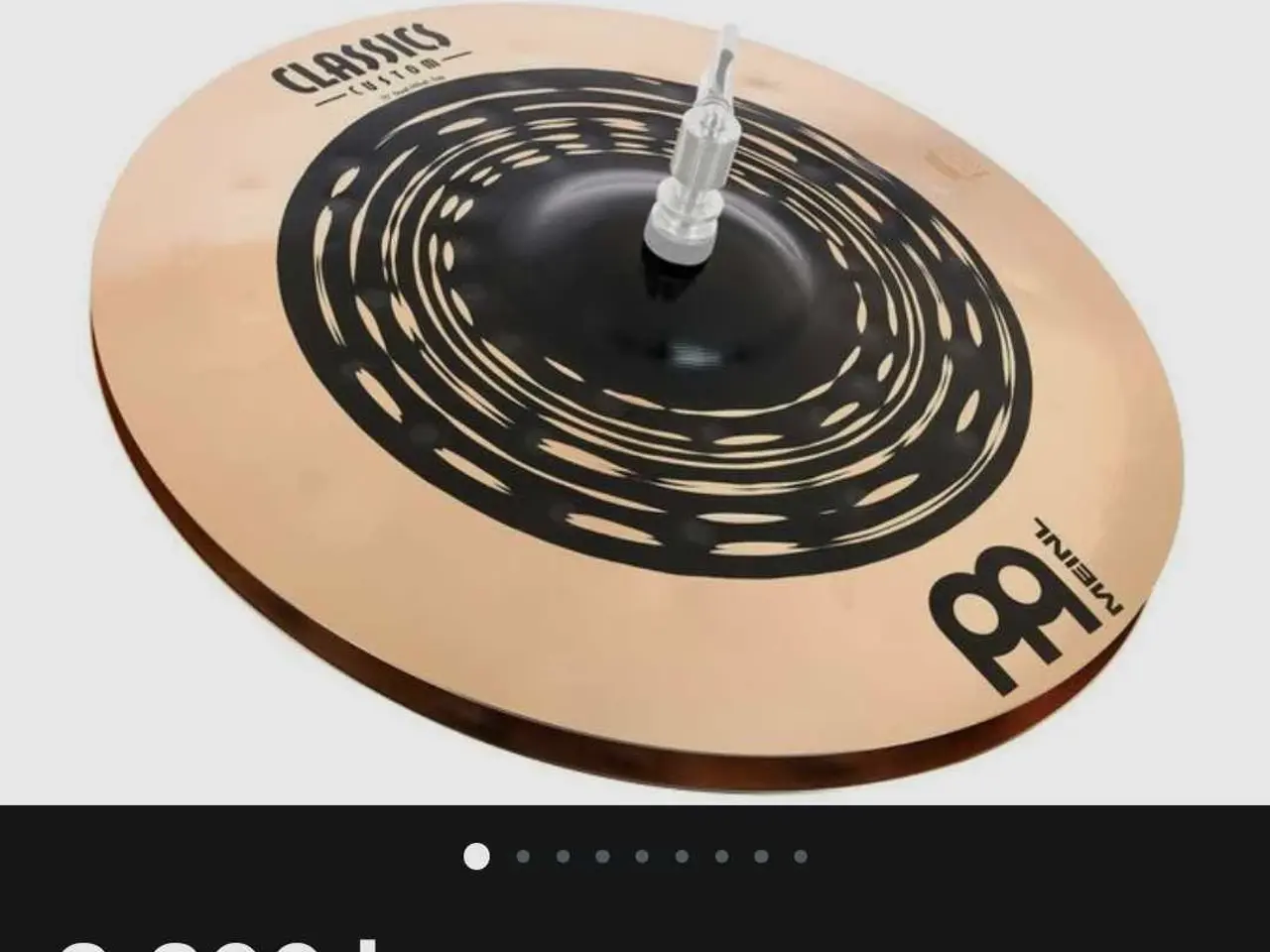 Billede 1 - Meinl Classics costum 15" hi-hat
