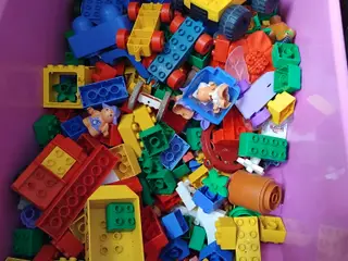 Lego duplo samt lidt lego primo