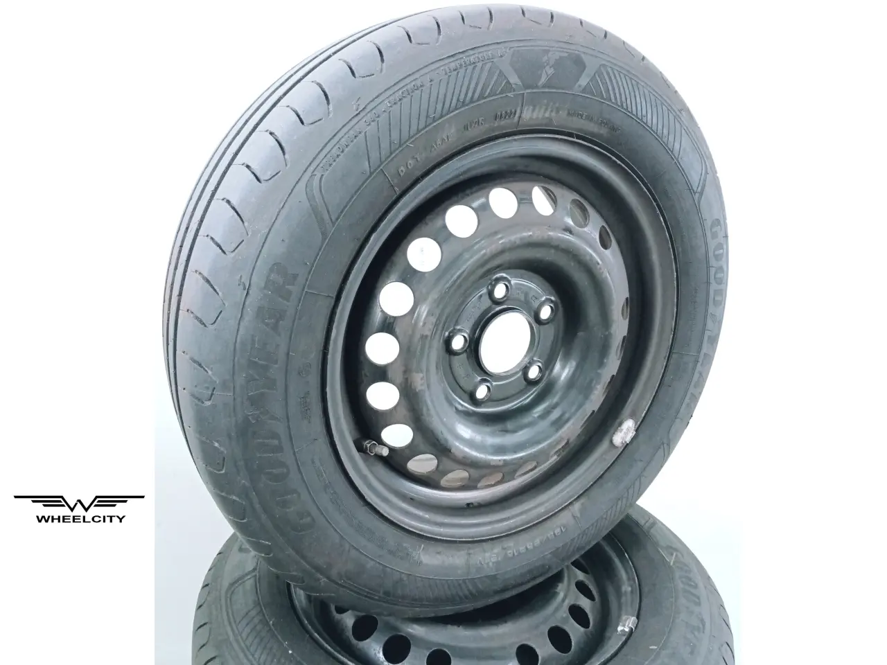 Billede 1 - 5x114,3 15" ET46 nav 67,1ø sommersæt inkl.TPMS
