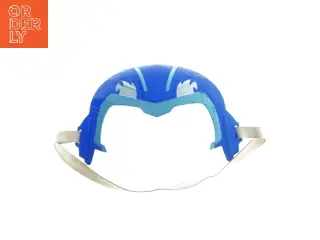 Blå superheltemaske (str. 15x10 cm)