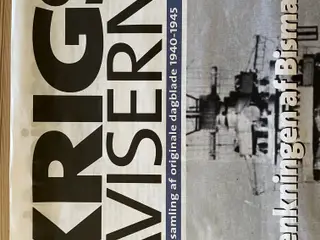Næsten komplet samling af KRIGSAVISERNE