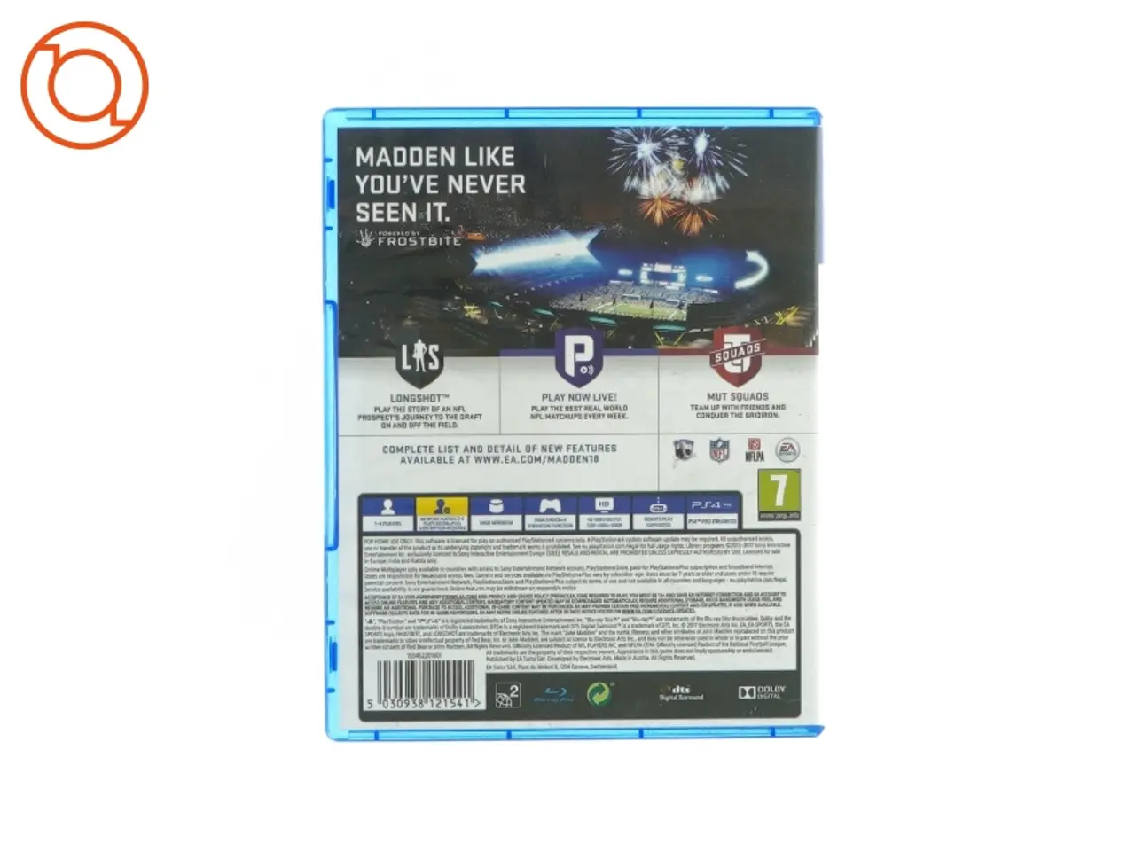 Billede 2 - Madden 18 til PS4 (Spil)