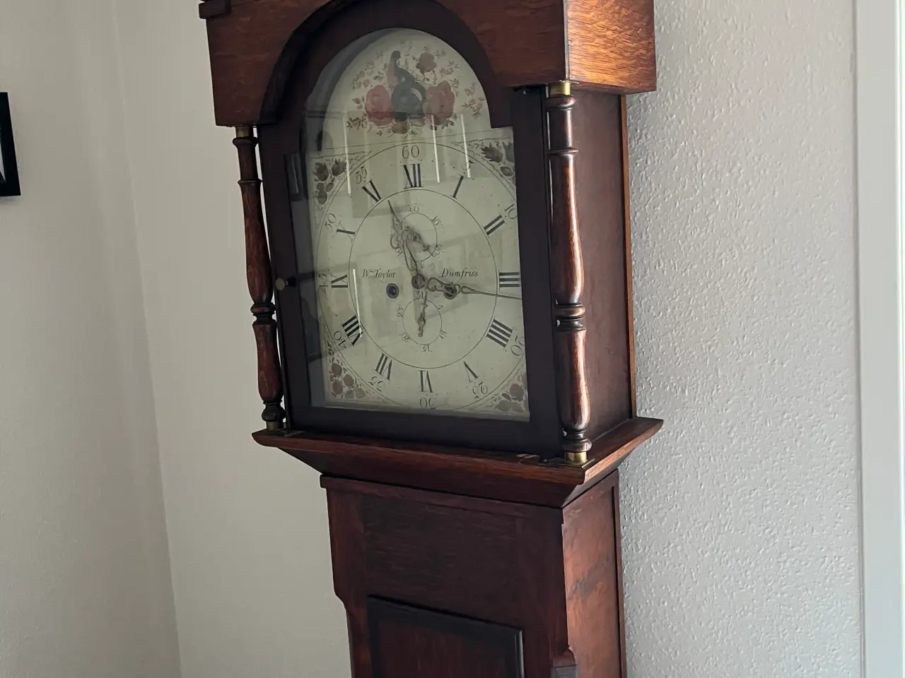Billede 1 - Longcase-ur i fin stand.