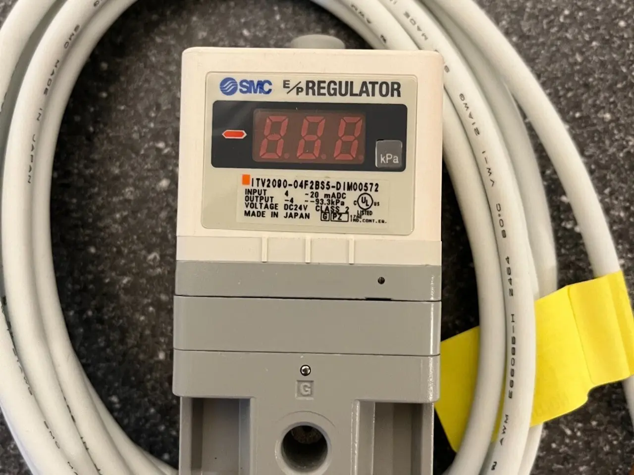 Billede 2 - SMC ITV2000-04F2B3S-D1 E/P Regulator 24VDC 4-20mA