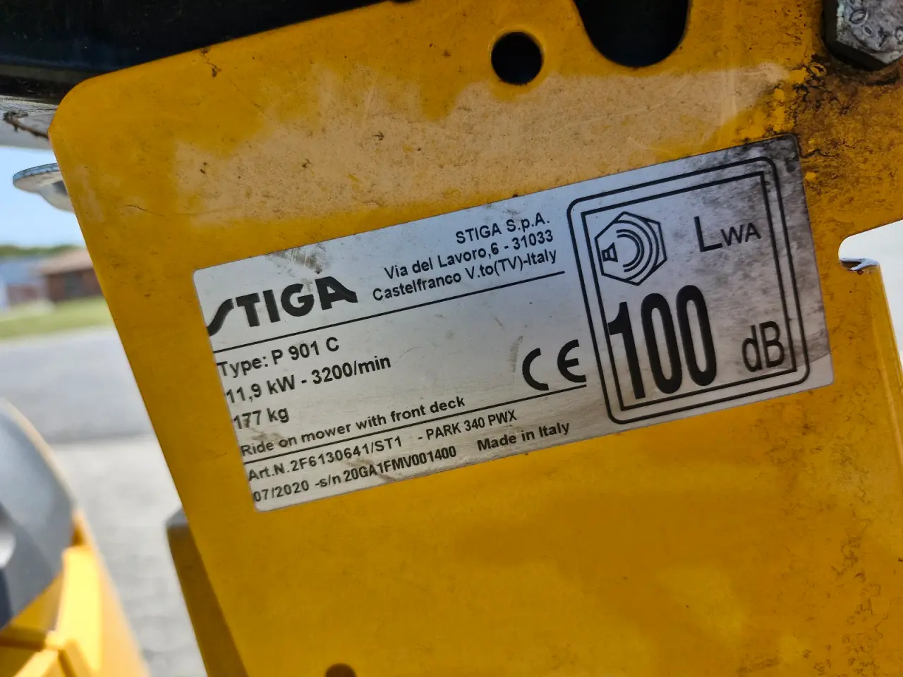 Billede 11 - Stiga Park 340 PWX m. 110 Combi