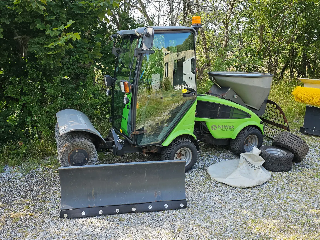 Billede 2 - Komplet Snerydninsmaskine, Egholm 2250