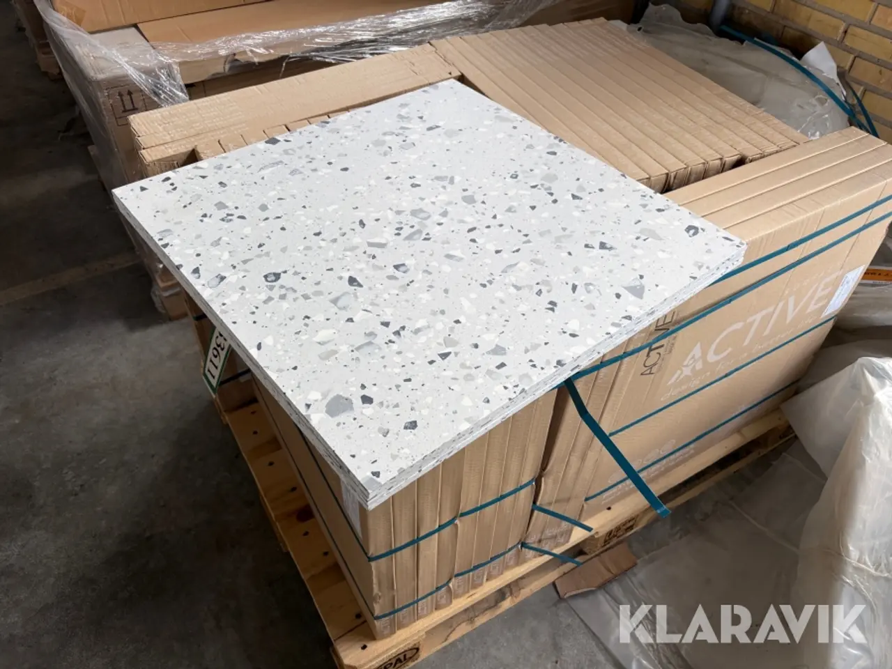 Billede 1 - Klinker Active 60x60cm - 1 palle