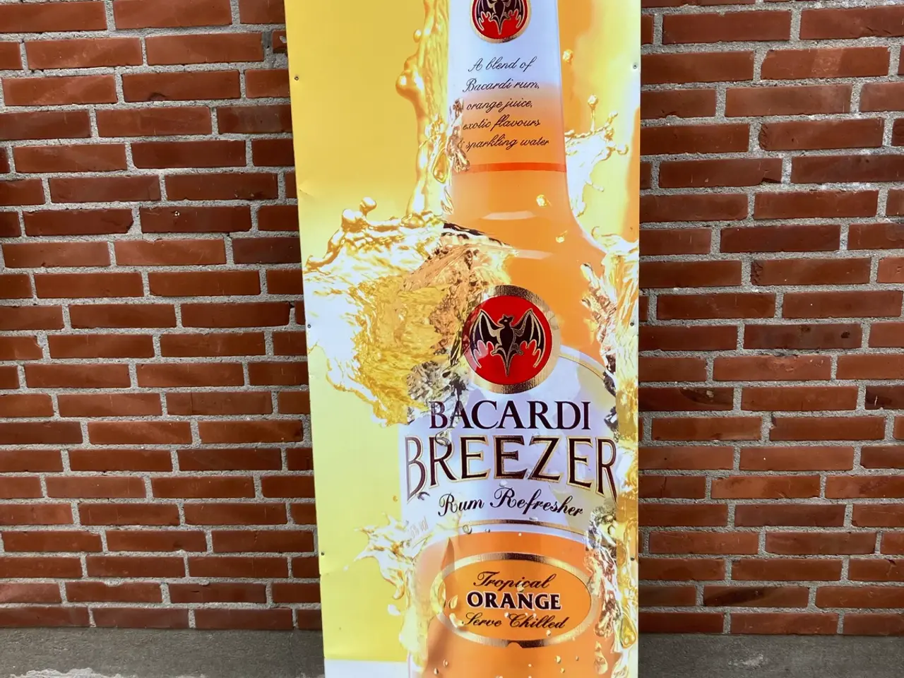 Billede 1 - Breezer skilt i metal