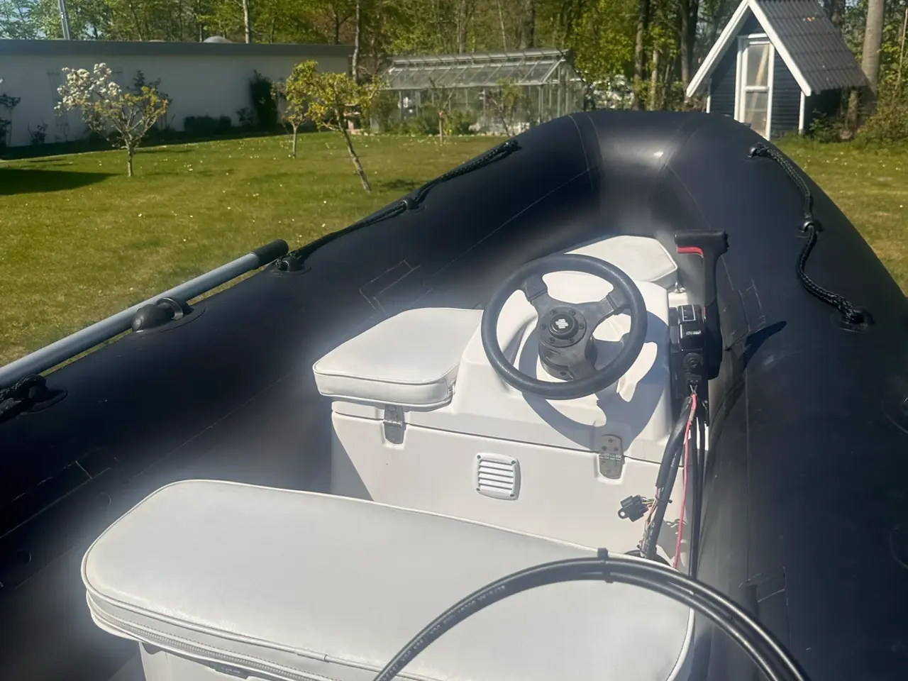 Billede 8 - Sort rib båd på under 4 meter