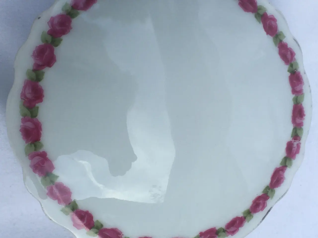 Billede 8 - Rund porcelæn bonbonniere