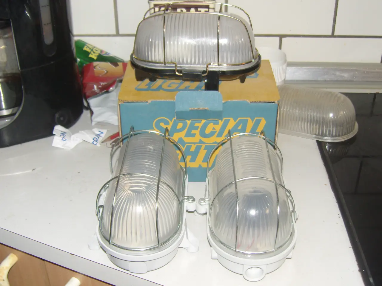Billede 1 - Sælges.1 udendørs Scotte lamper med sort sokkel.