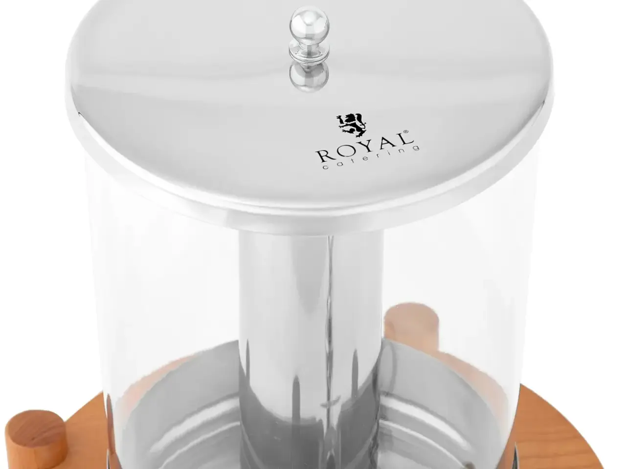 Billede 3 - Saftdispenser 7 liter – træstander 30 x 30 x 52 cm