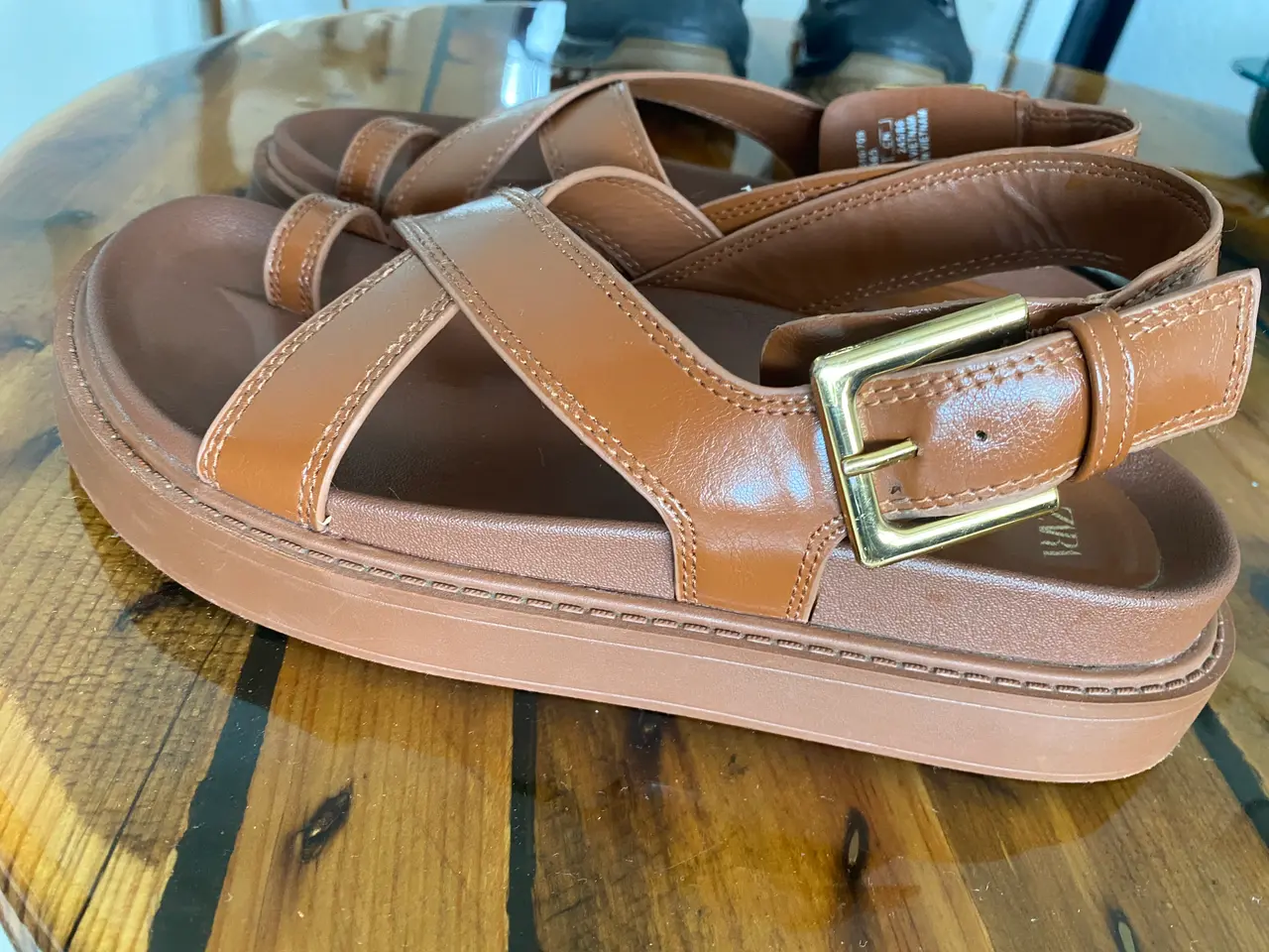 Billede 2 - zara sandal brugt max 5 x