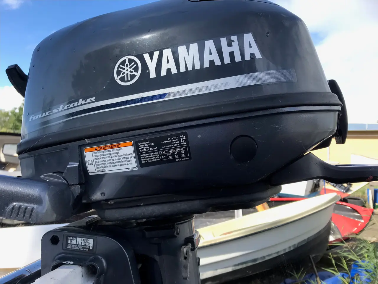 Billede 1 - Yamaha 4 HK 4 takter som ny