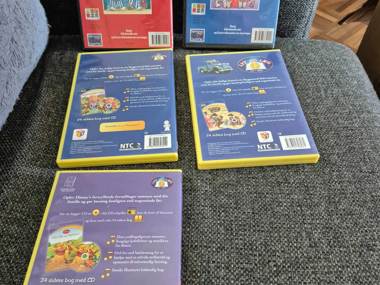 Billede 2 - Lyt og læs, banan i pyjamas, byggeman bob og peter