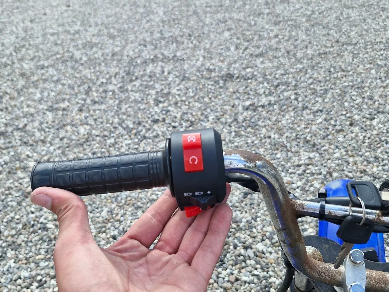 Billede 7 - 125cc crosser med ny motor og elstart