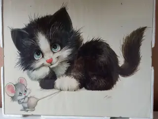 Kat og mus billede