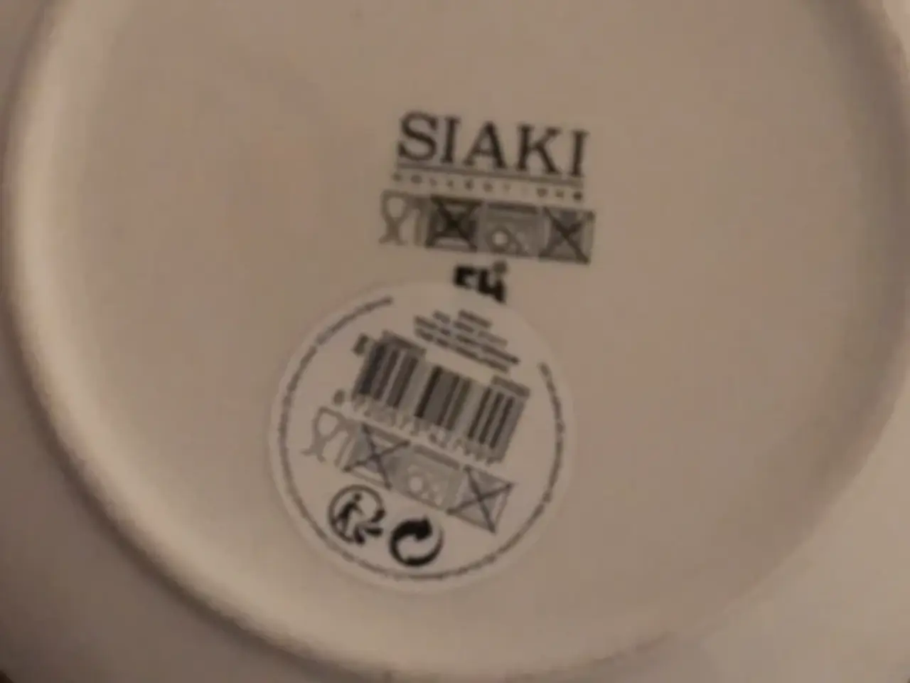 Billede 4 - Siaki collection dekorativ tallerken