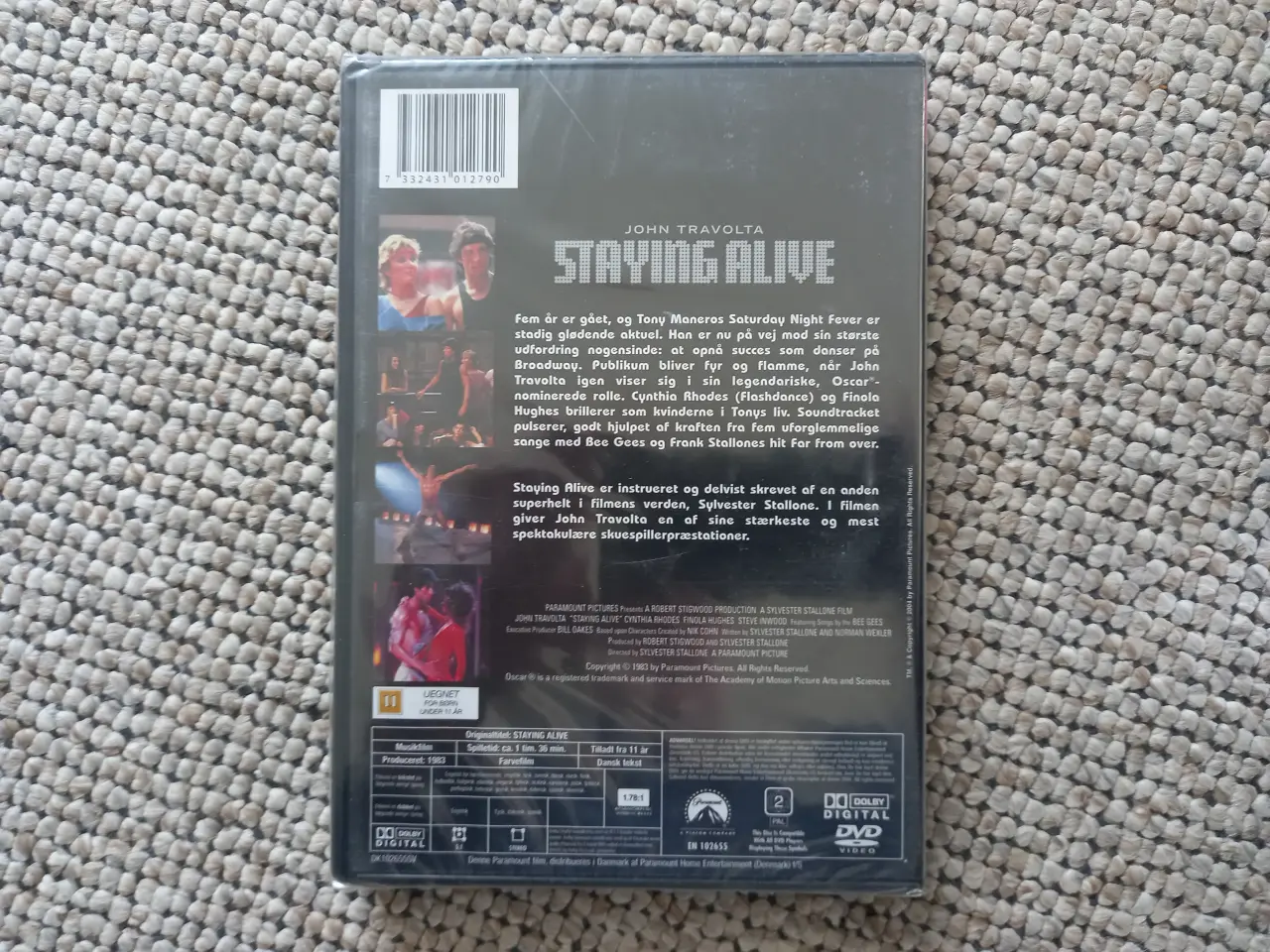 Billede 2 - Staying Alive Original Uåbnet folie John Travolta