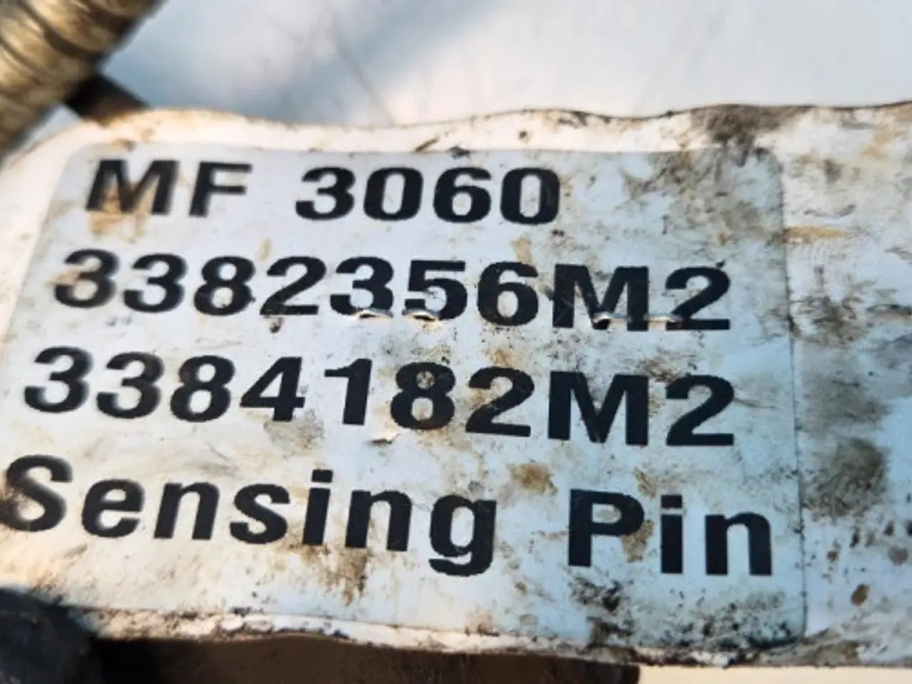 Billede 6 - Massey Ferguson 3060 Sensor Pin 3382356M2