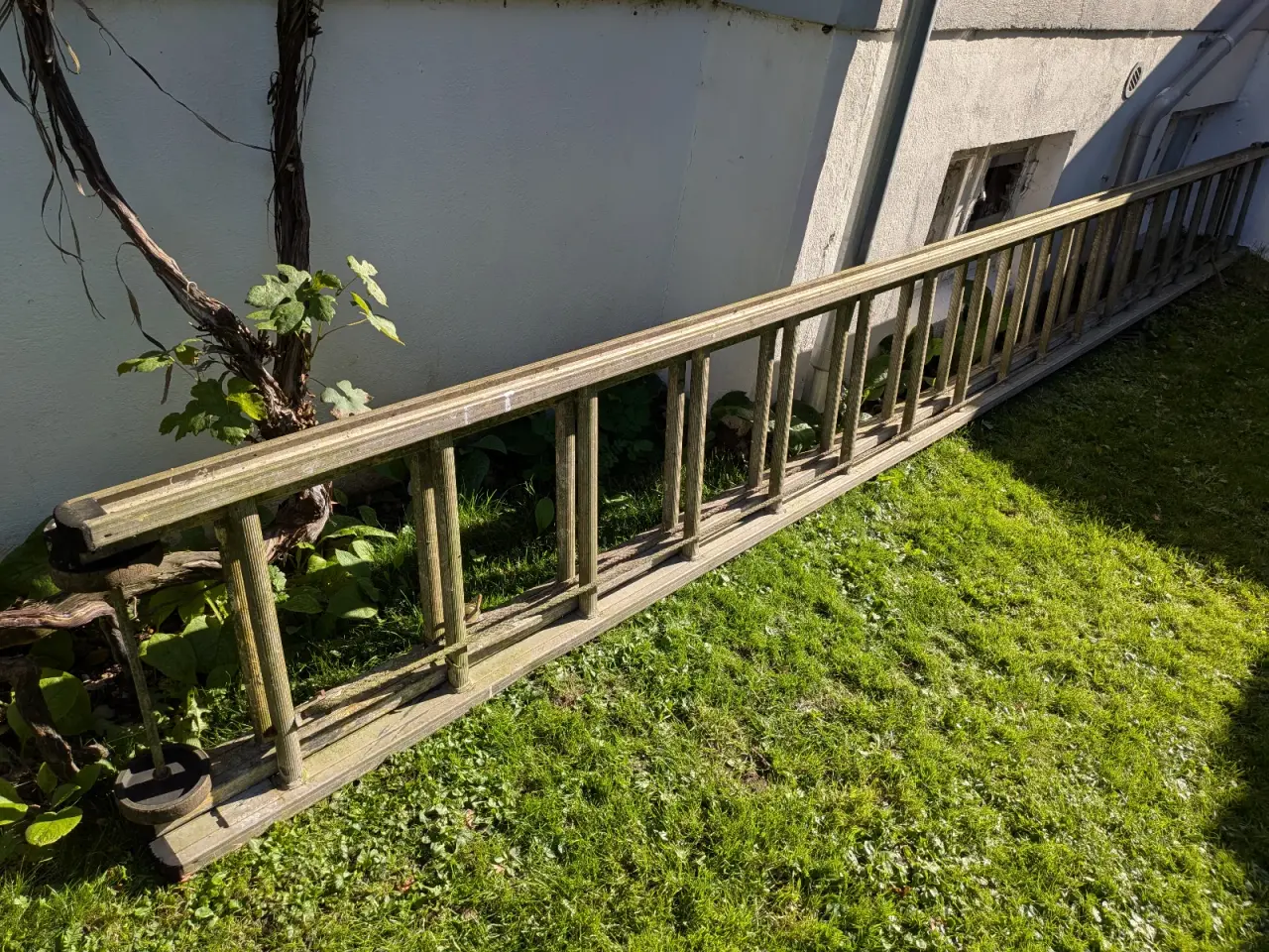 Billede 1 - Hejsestige alu 2x 5,5 meter. 