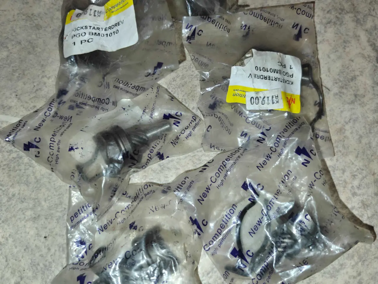 Billede 1 - PGO Hot 50/G-Max/Galaxy. Nyt Gribehjul med Fjeder