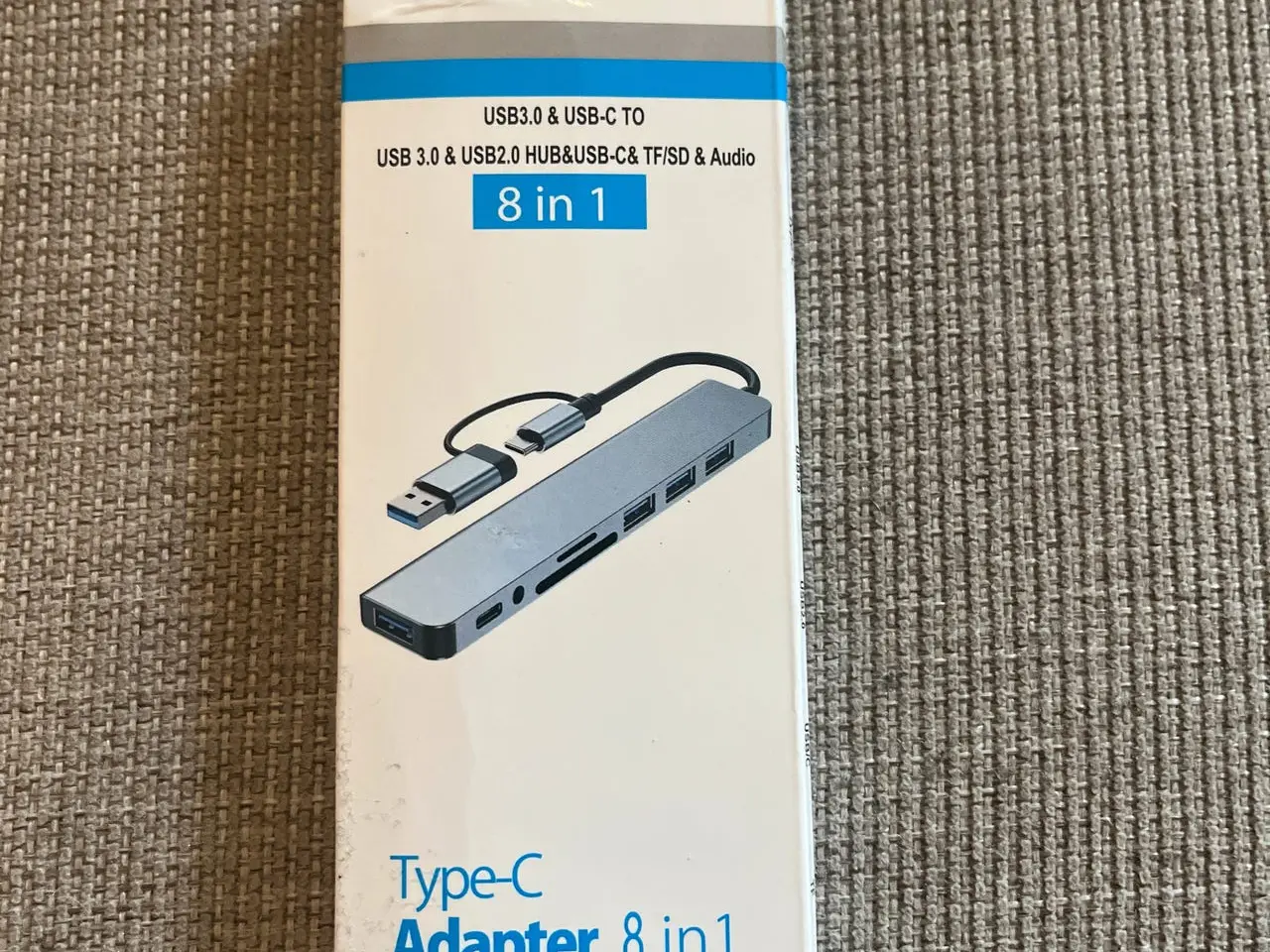 Billede 3 - USB-hub 8-i-1 med USB-C adapter