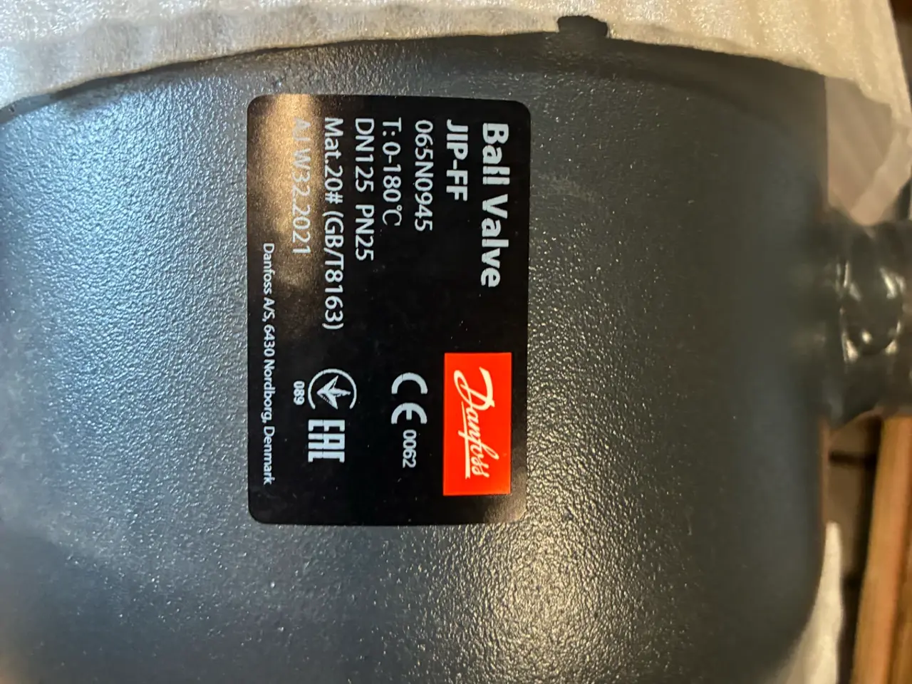 Billede 2 - Danfoss Afspærringsventil