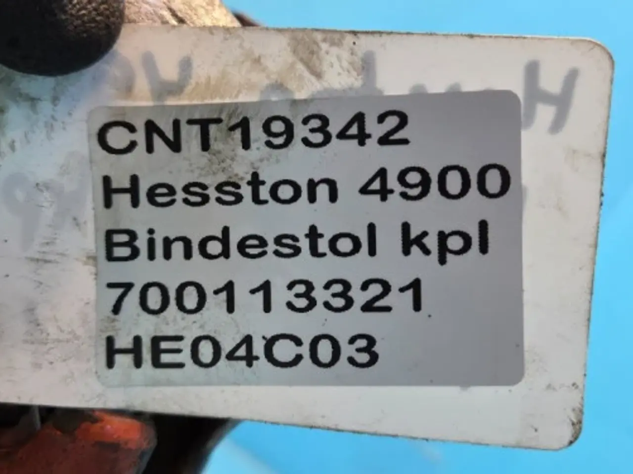 Billede 7 - Hesston 4900 Bindestol 700113321