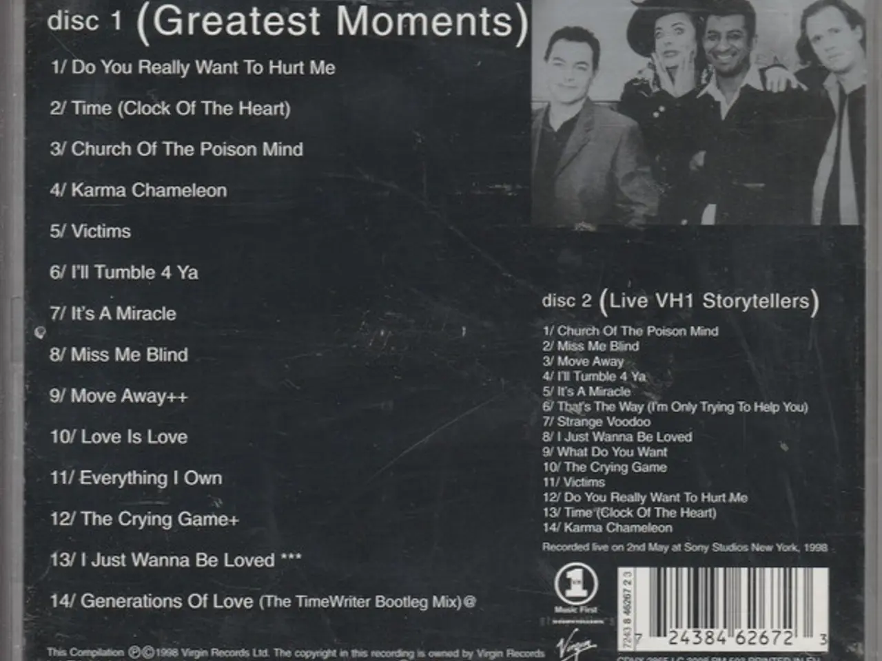 Billede 2 - Culture Club – Greatest Moments – 2CD
