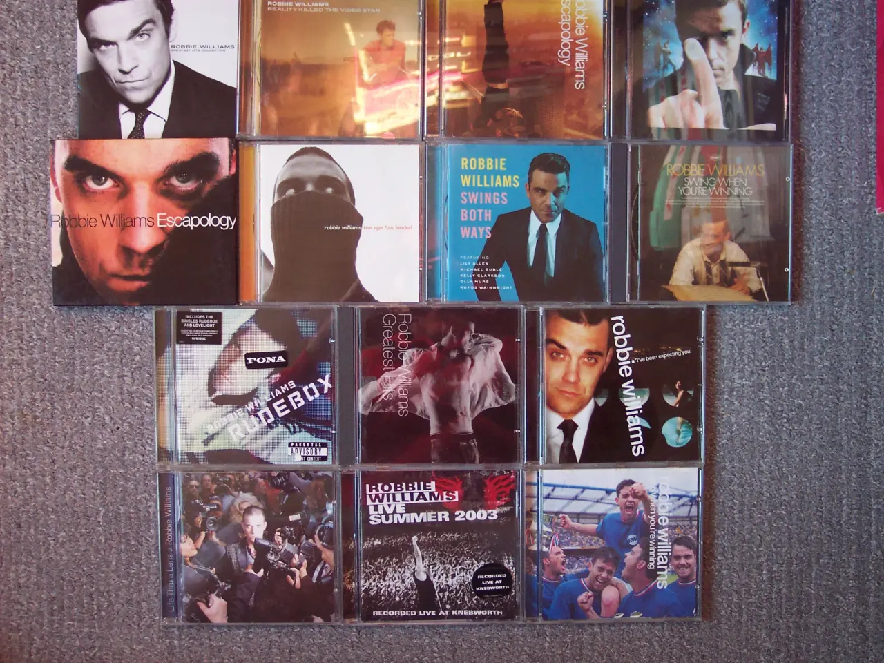 Billede 1 - .ROBBIE WILLIAMS CDer sælges stykvis