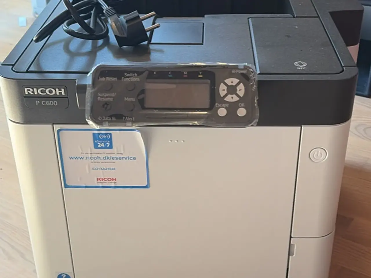 Billede 1 - Helt ny Ricoh PC600 farvelaser (spar 8308 kr)