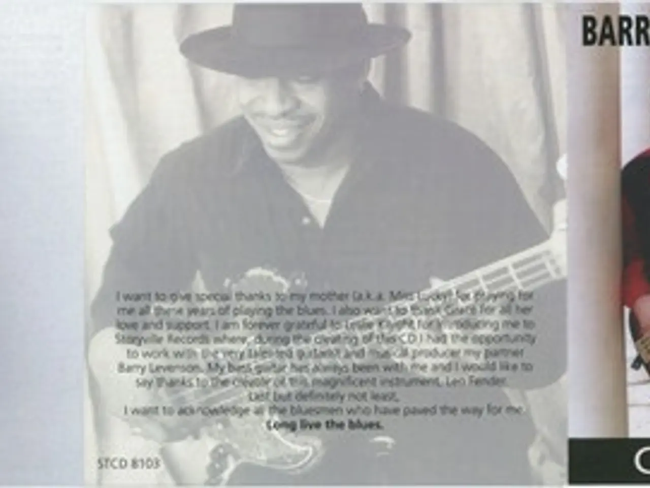 Billede 4 - Barry Levenson - Jake… – Closer To The Blues – CD