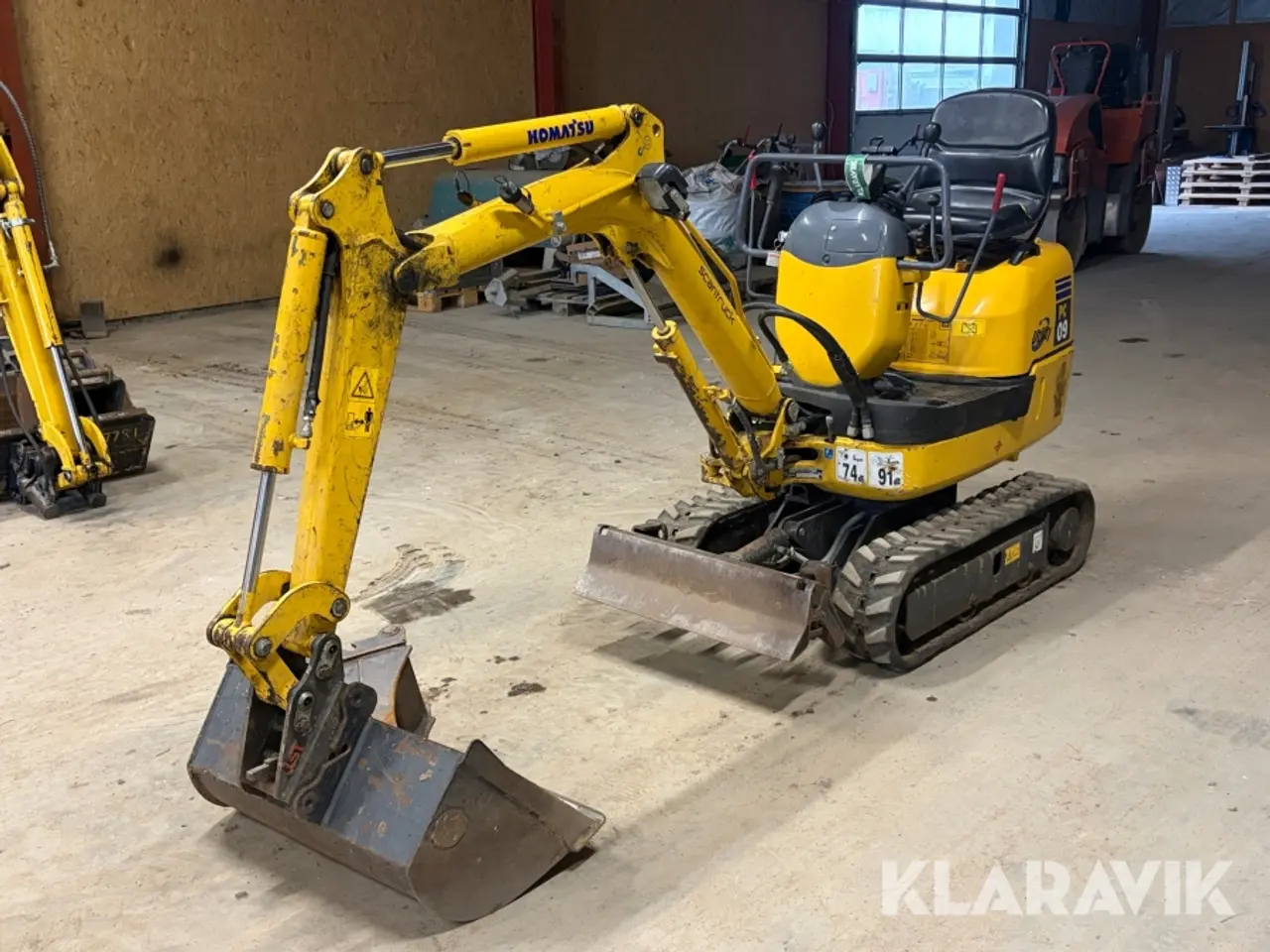 Billede 1 - MiniGravemaskine Komatsu Pc09