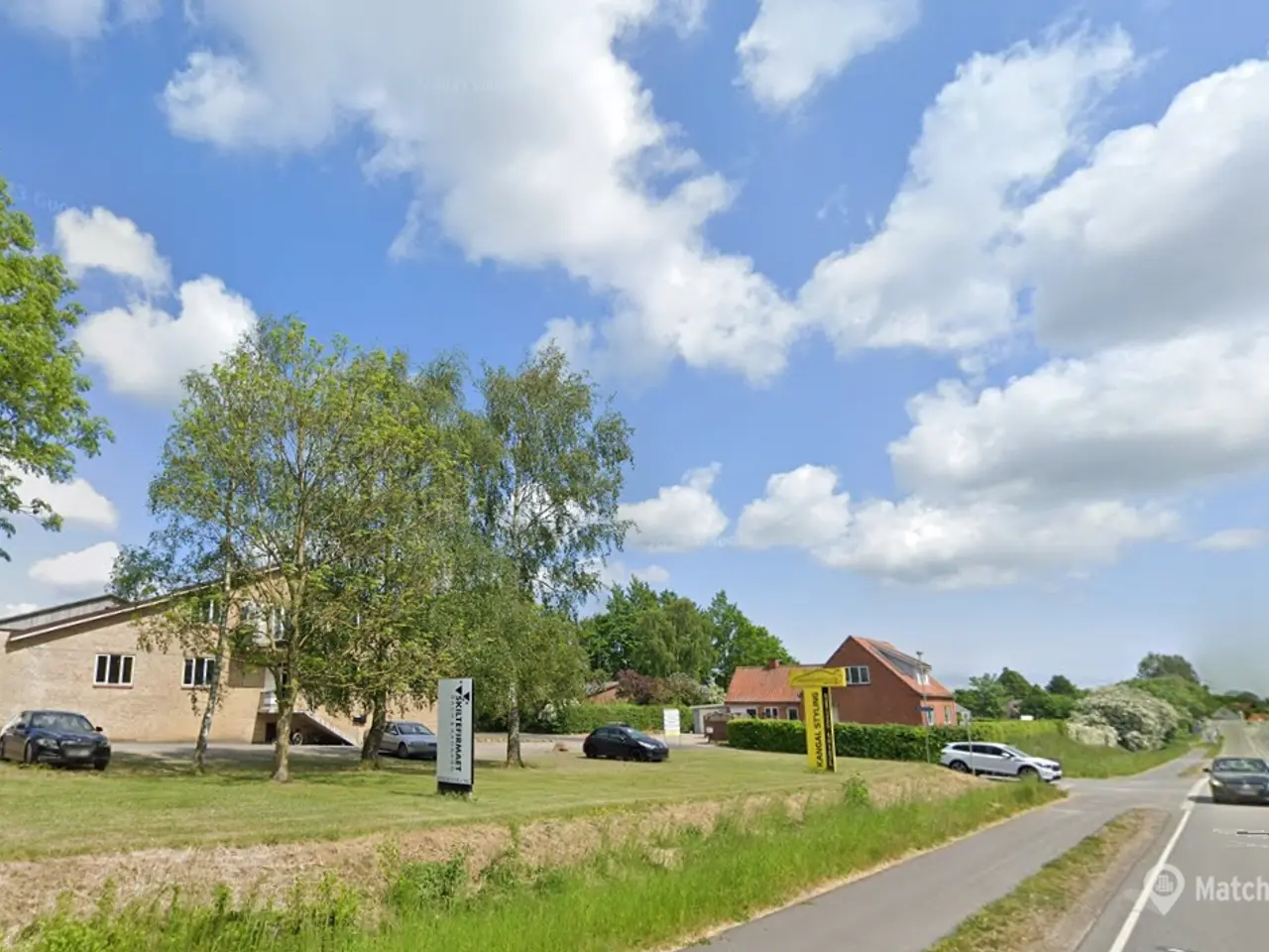 Billede 1 - 100 m2 lager / værksted med kontor køkken og wc