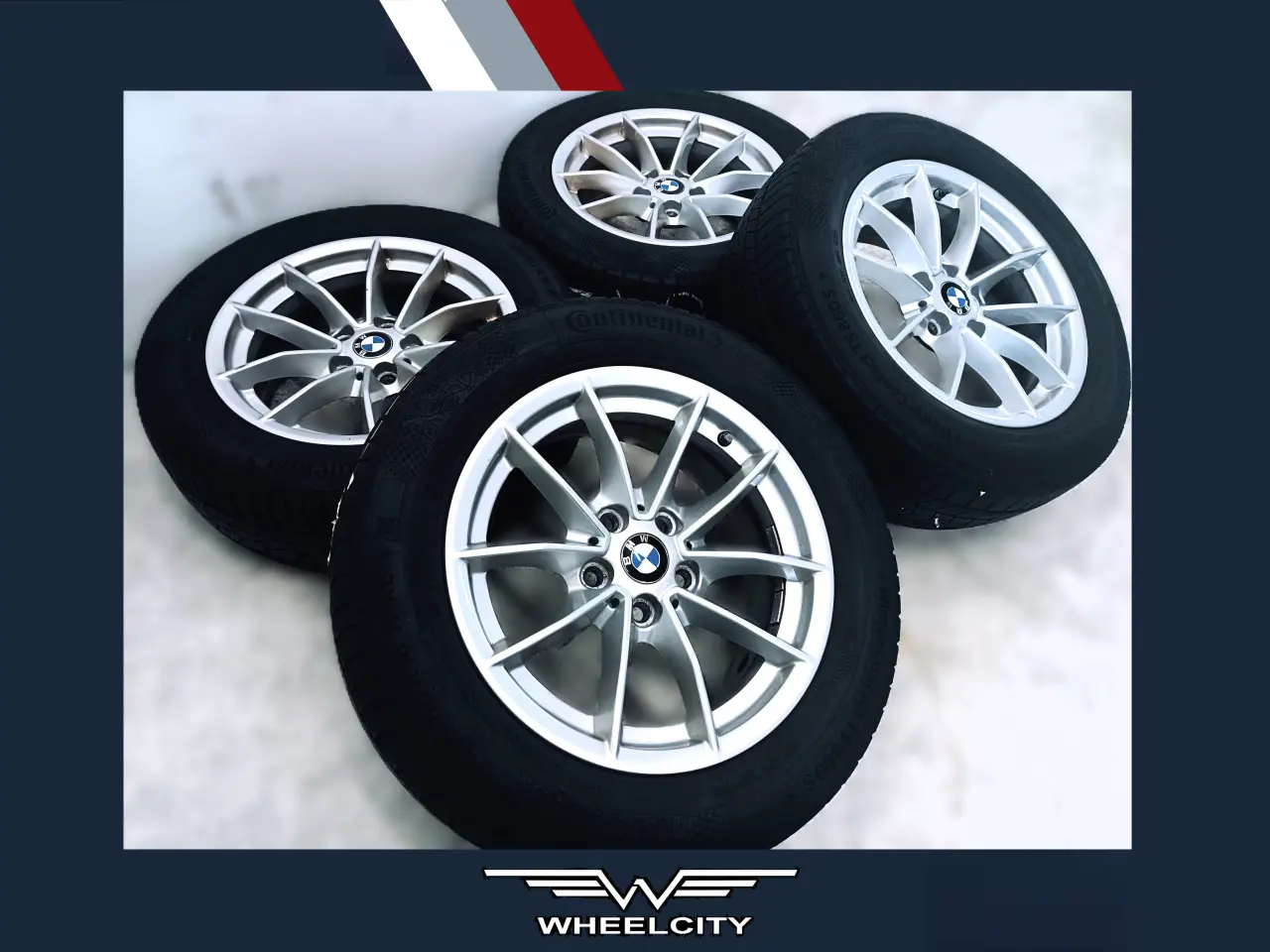 Billede 1 - 5x112 16 ET22 nav 66,6ø BMW inkl.TPMS