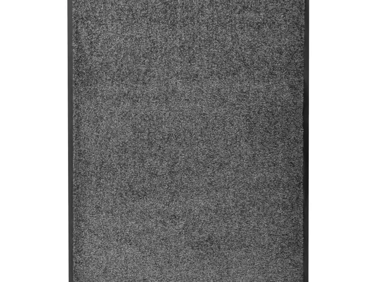 Billede 1 - Vaskbar dørmåtte 60 x 90 cm - antracitgrå