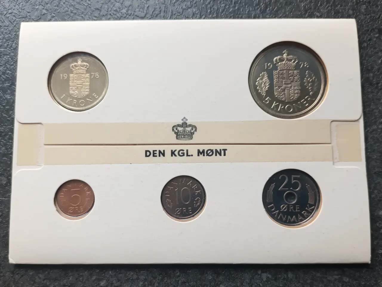 Billede 2 - Kgl Møntsæt 1978 i flot kvalitet.